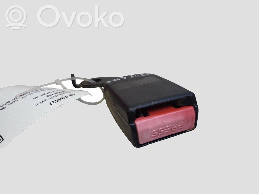 Peugeot 307 Takaistuimen turvavyön solki