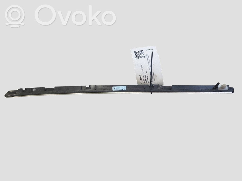 Opel Zafira C Listwa / Uszczelka szyby drzwi przednich