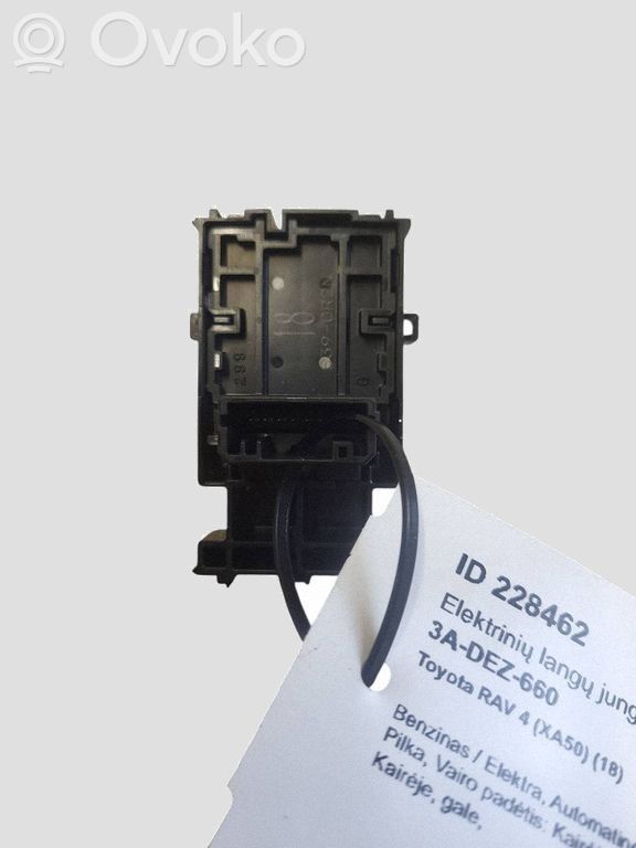 Toyota RAV 4 (XA50) Interruttore di controllo dell’alzacristalli elettrico 