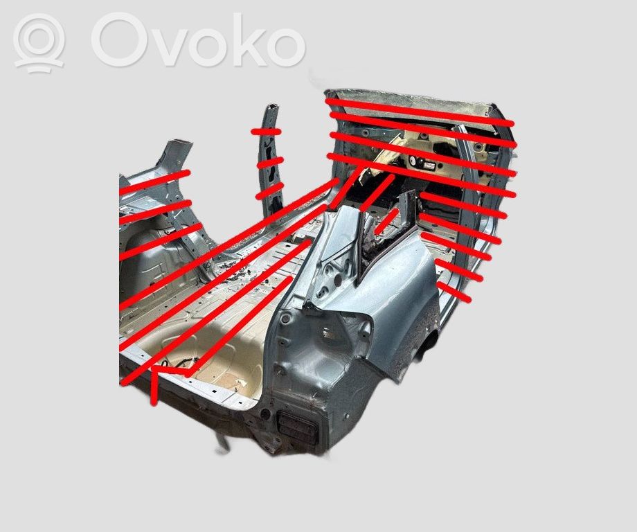 Citroen C4 III e-C4 Aizmugurējā ceturtdaļa mašīnas 
