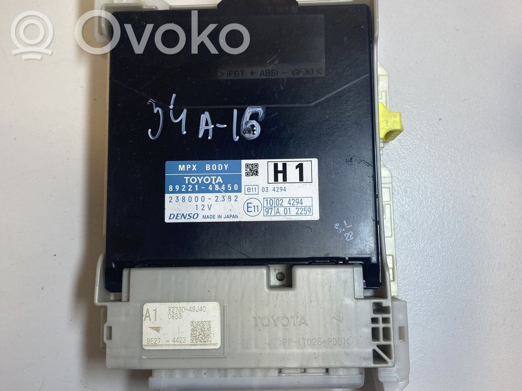 Lexus RX 450H Central body control module 