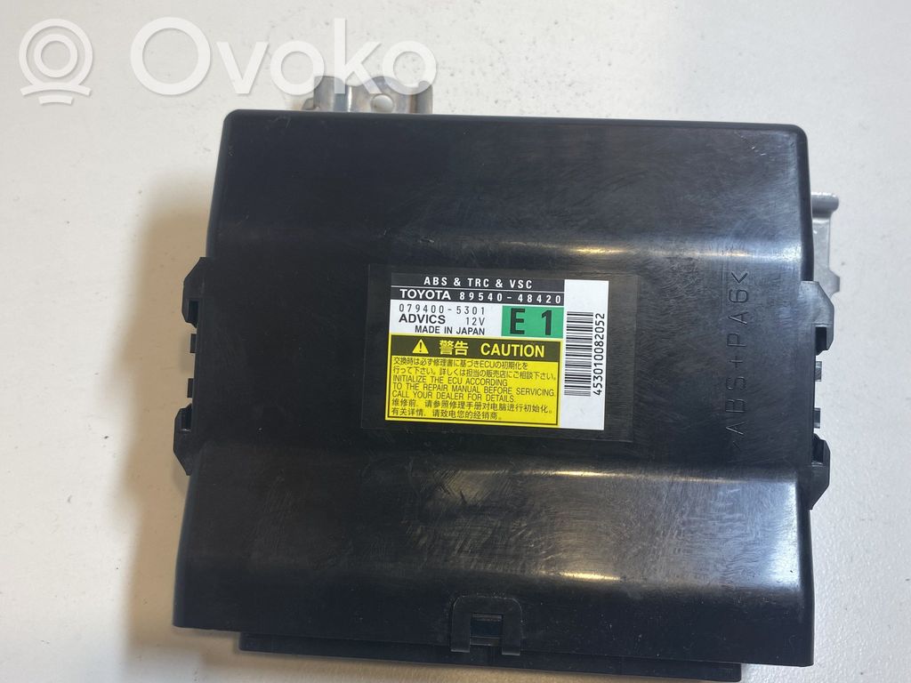 Lexus RX 450H ABS control unit/module 