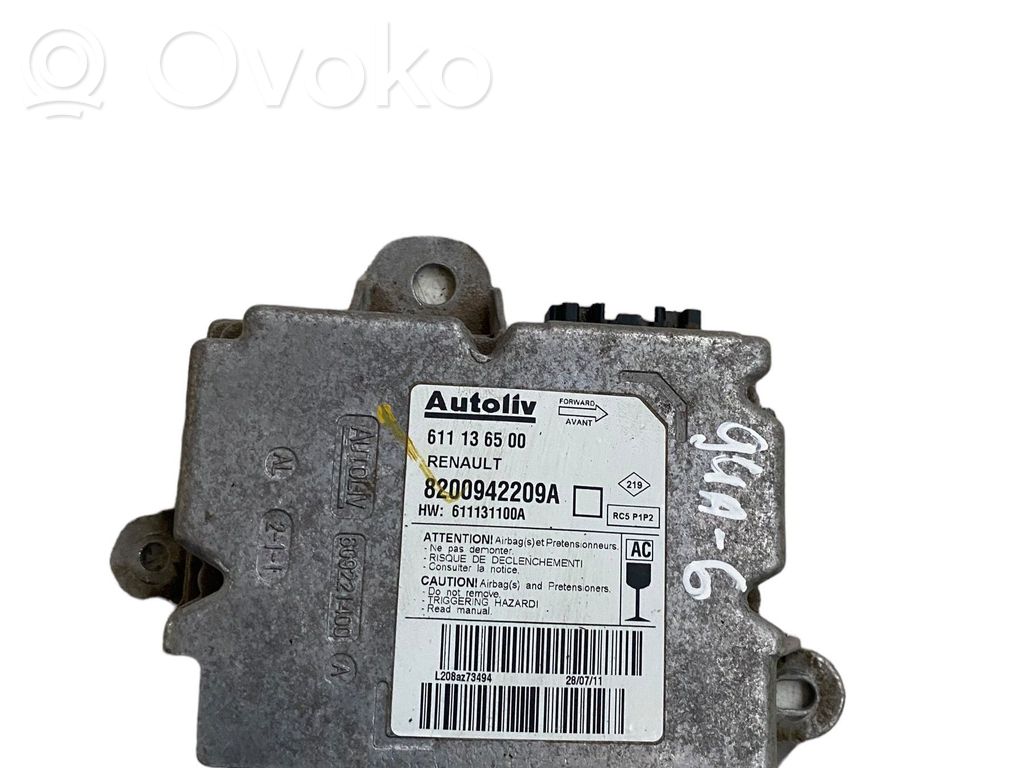 Renault Master III Unidad de control/módulo del Airbag 