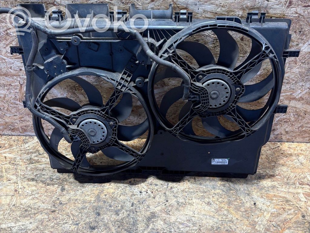 Fiat Ducato Radiator cooling fan shroud 