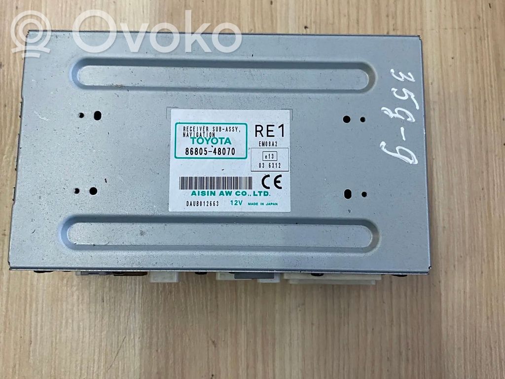Lexus RX 450H GPS navigation control unit/module 