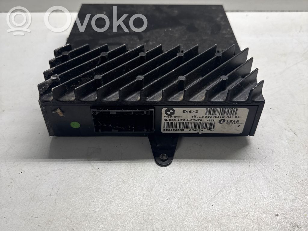 BMW 3 E46 Sound amplifier 