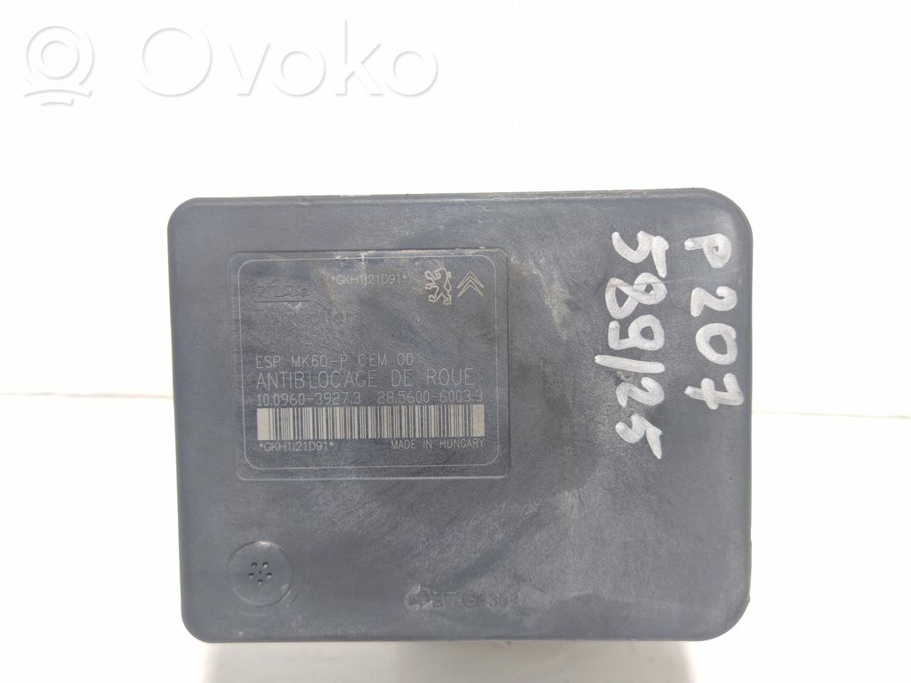 Peugeot 207 ABS Pump 