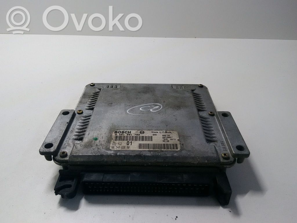 Engine control unit/module   0281001782,9634662880