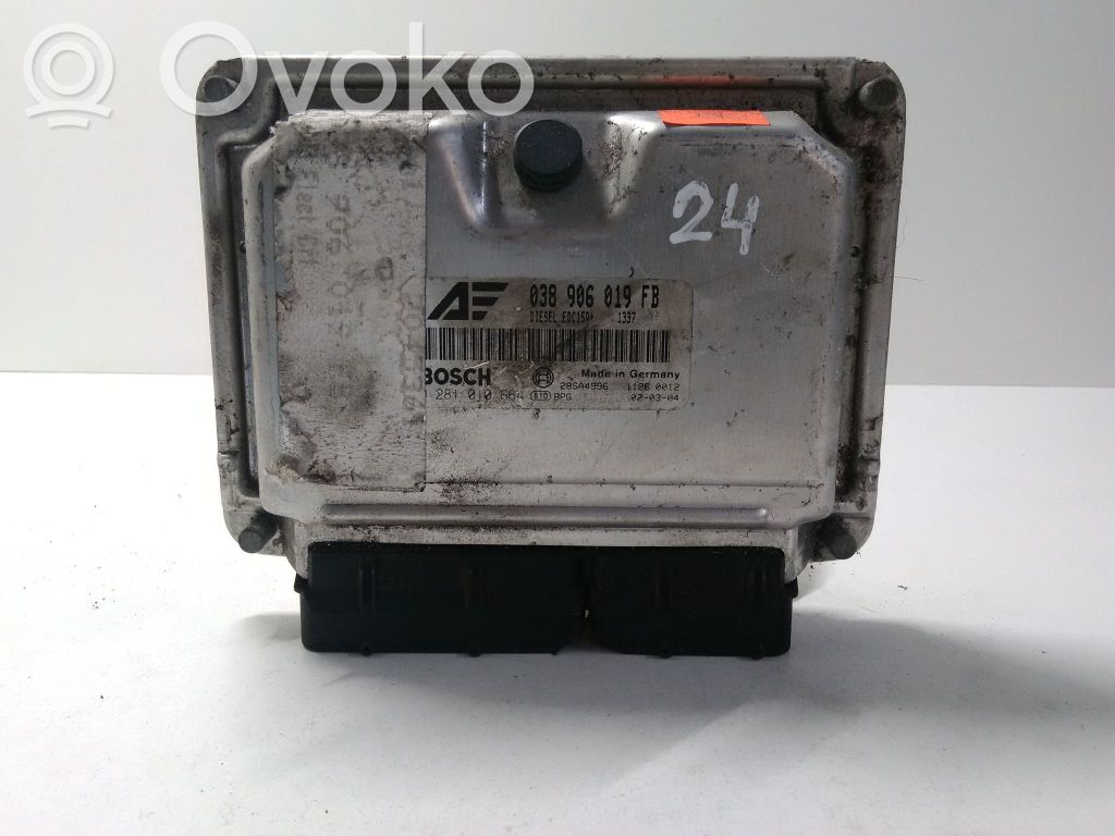 Engine control unit/module   038906019FB,0281010664