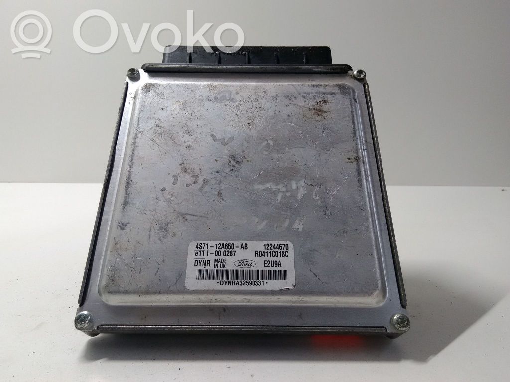 Engine control unit/module   4S7112A650AB,R0411C018C