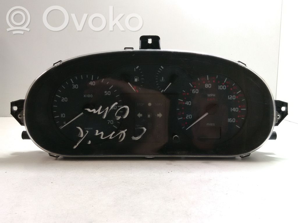 Renault Scenic I Speedometer (instrument cluster) 