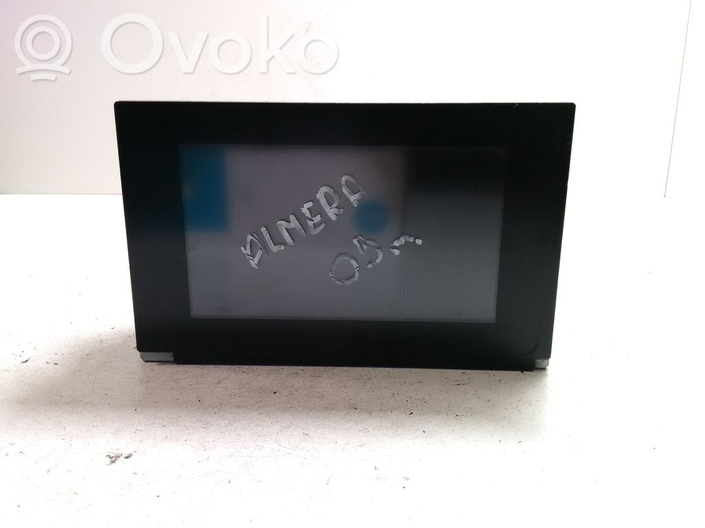 Nissan Almera Tino Screen/display/small screen 