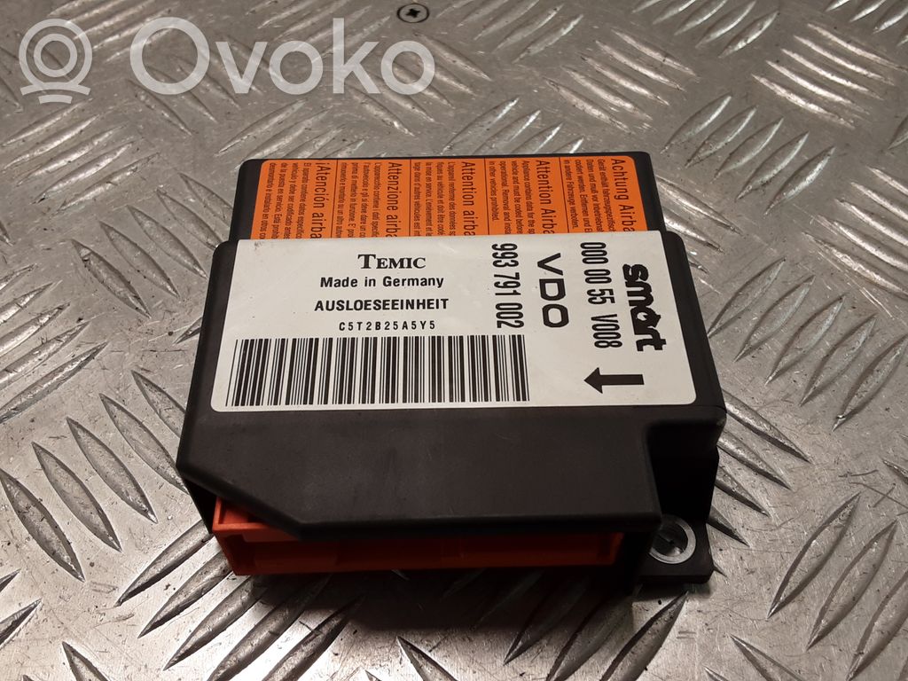 Smart ForTwo I Airbag control unit/module 