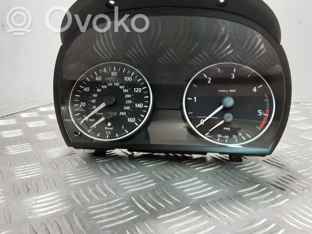 BMW 3 E90 E91 Speedometer (instrument cluster) 