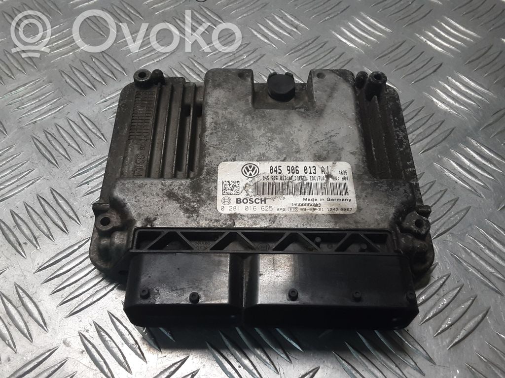 Engine control unit/module   045906013AJ,0281016625,045906013AF