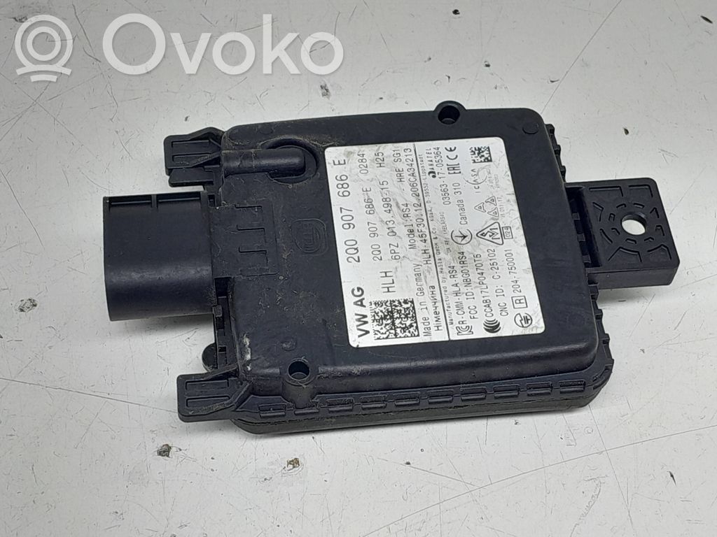 Módulo de control de punto muerto   2Q0907686E,6PZ01349815