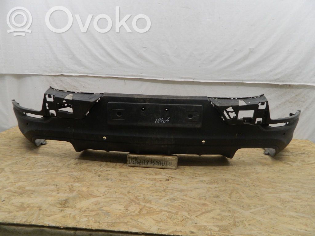 Porsche Cayenne (9Y0 9Y3) Moldura inferior del parachoques trasero 