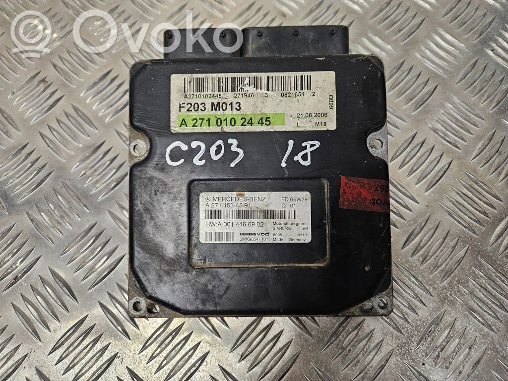 Mercedes-Benz C W203 Engine control unit/module 
