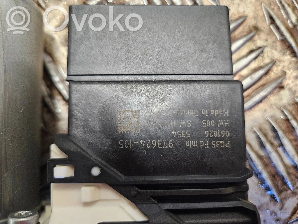 Volkswagen PASSAT B6 Silniczek podnoszenia szyby drzwi tylnych 