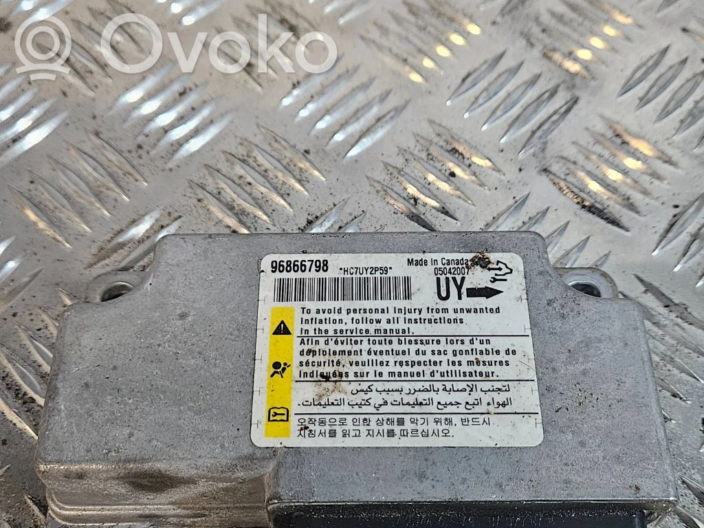 Opel Antara Airbag control unit/module 