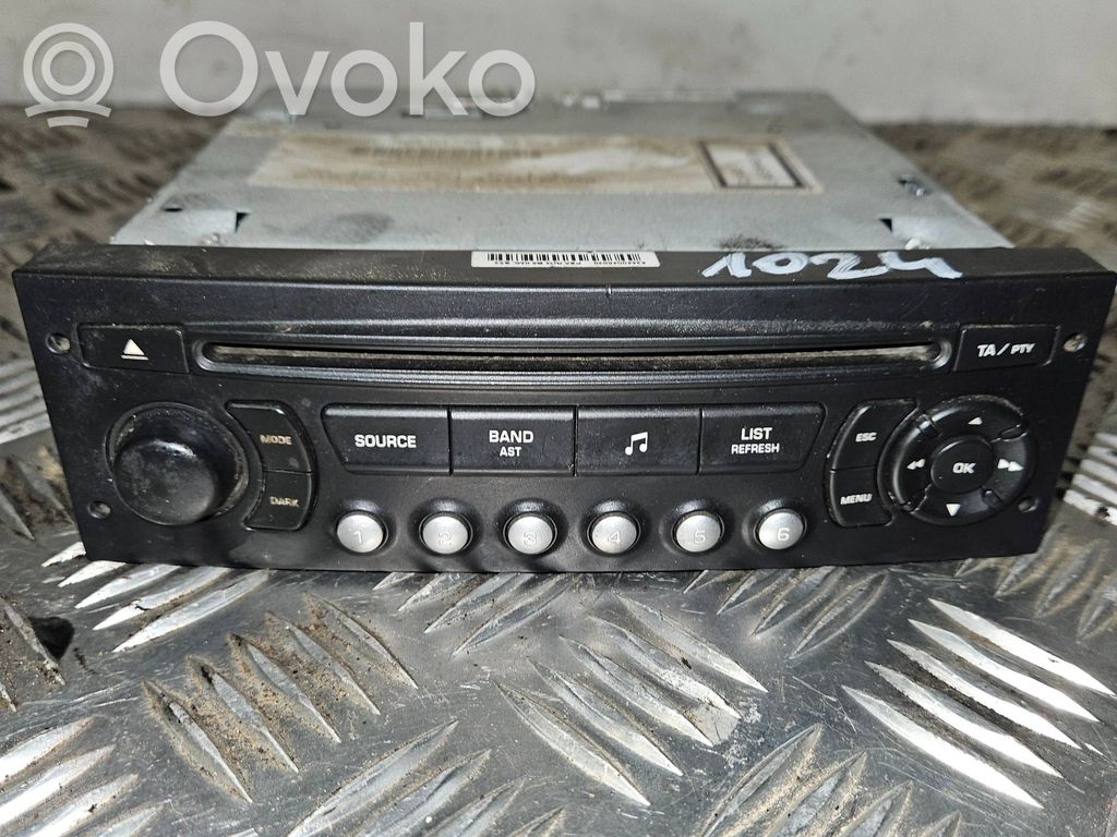 Citroen C4 I Panel / Radioodtwarzacz CD/DVD/GPS 