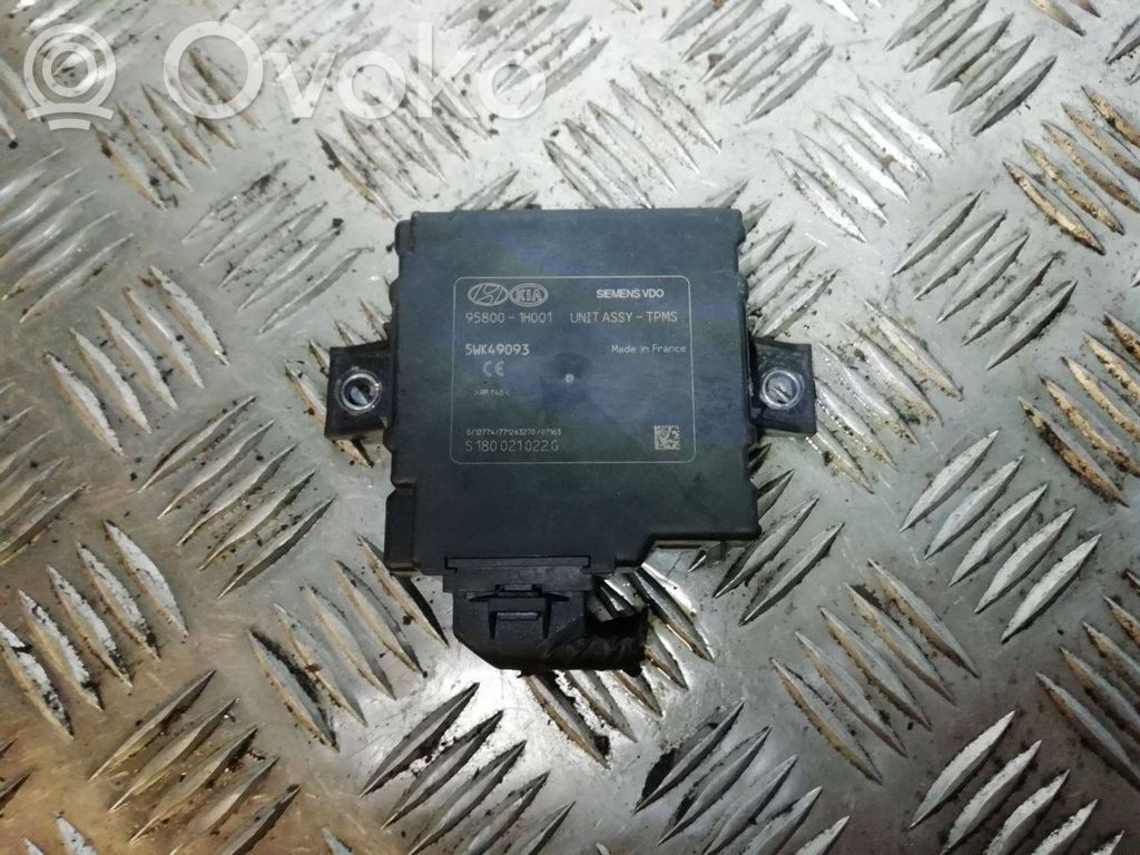 Hyundai i30 Tire pressure control unit 