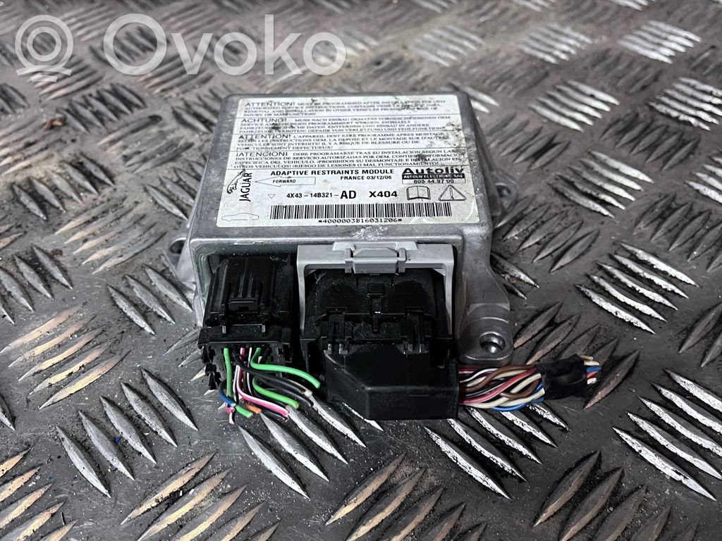 Jaguar X-Type Airbag control unit/module 
