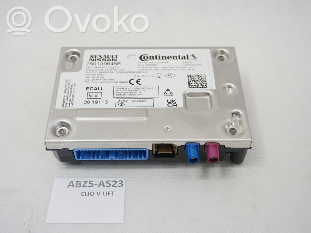 Renault Clio V Gearbox control unit/module 