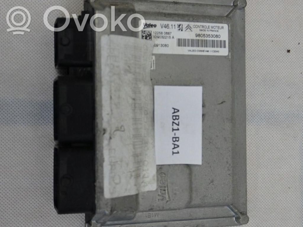 Peugeot 208 I Engine control unit/module ECU 