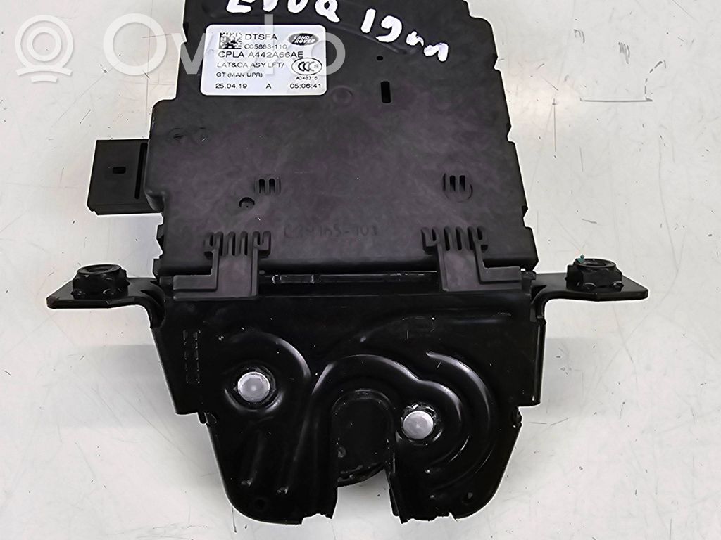 Land Rover Evoque II Tailgate/trunk/boot lock/catch/latch 