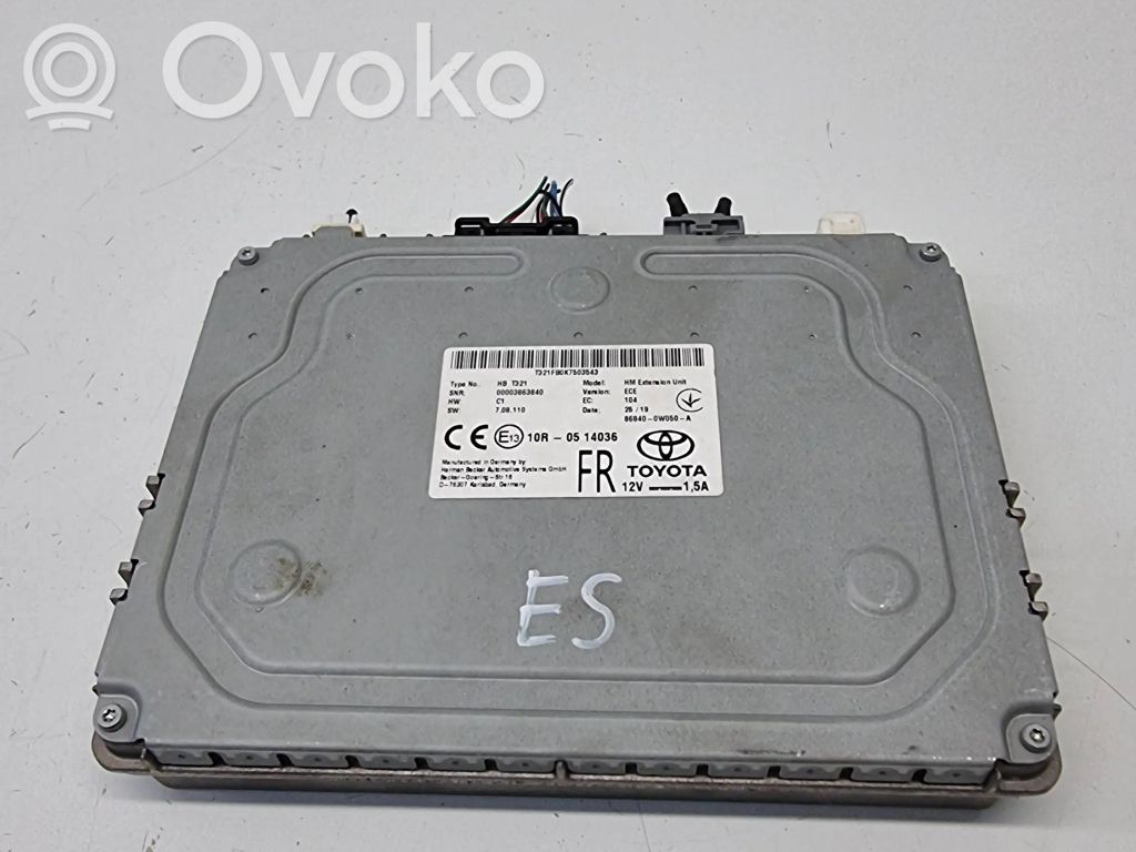 Lexus ES VII XZ10 GPS navigation control unit/module 