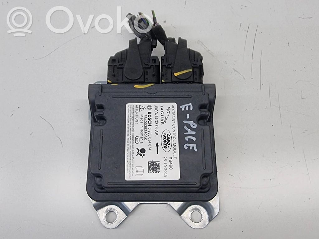 Jaguar E-Pace Airbag control unit/module 