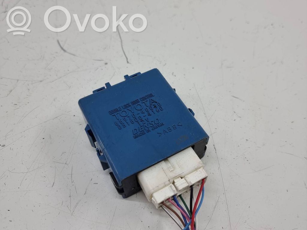 Lexus RX III Door central lock control unit/module 