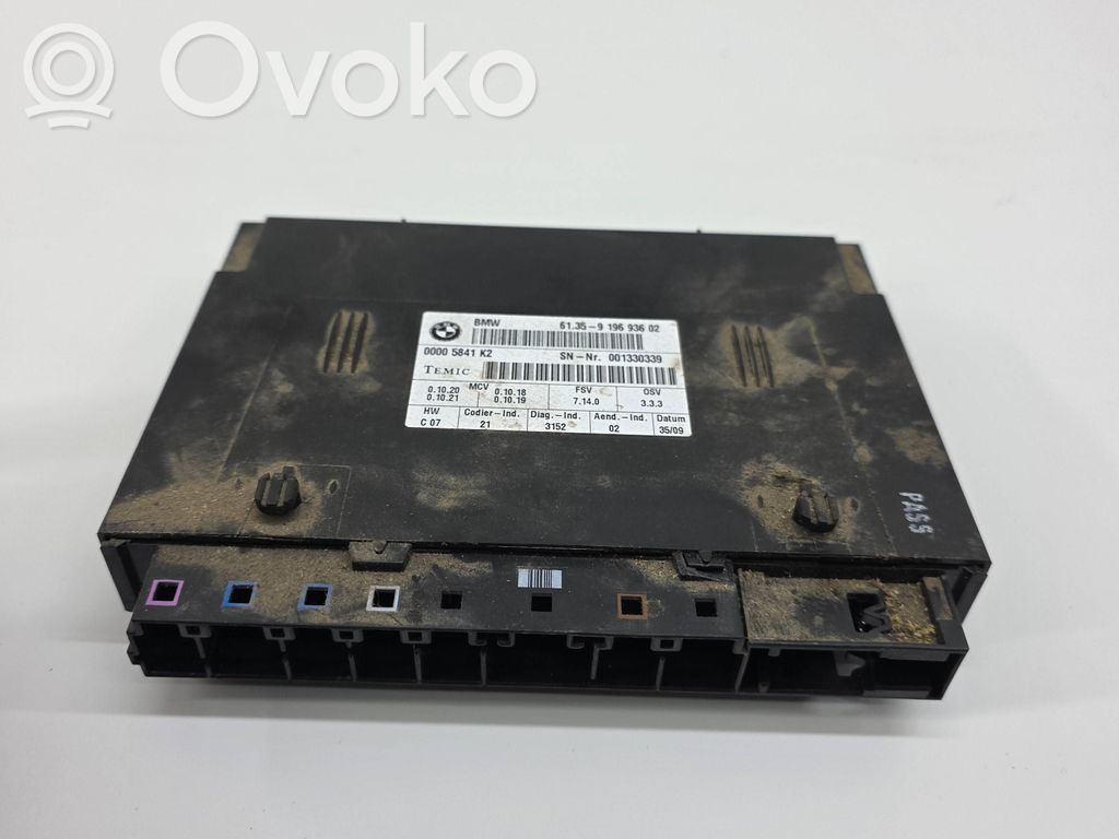 BMW X6 E71 Seat control module 