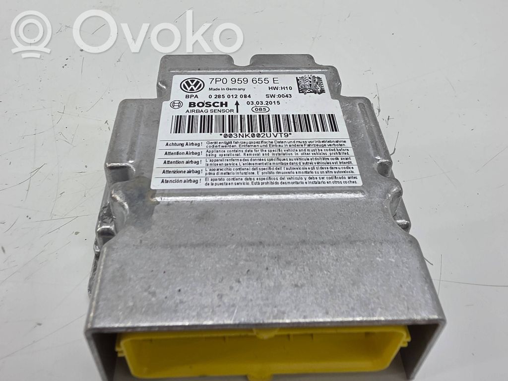 Porsche Cayenne (92A) Airbag control unit/module 