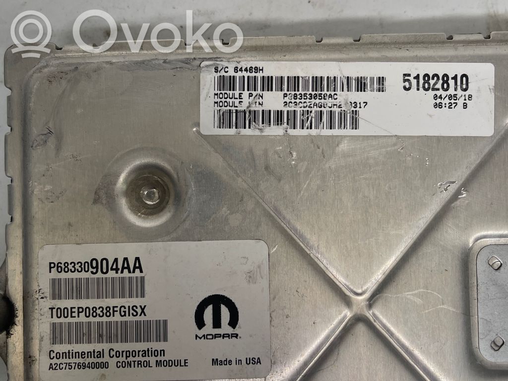 Części silnika inne   5182810,T00EP0838FGLSX,P68330904AA,P38353050AC