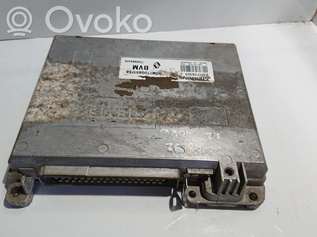 Renault Clio I Engine control unit/module 