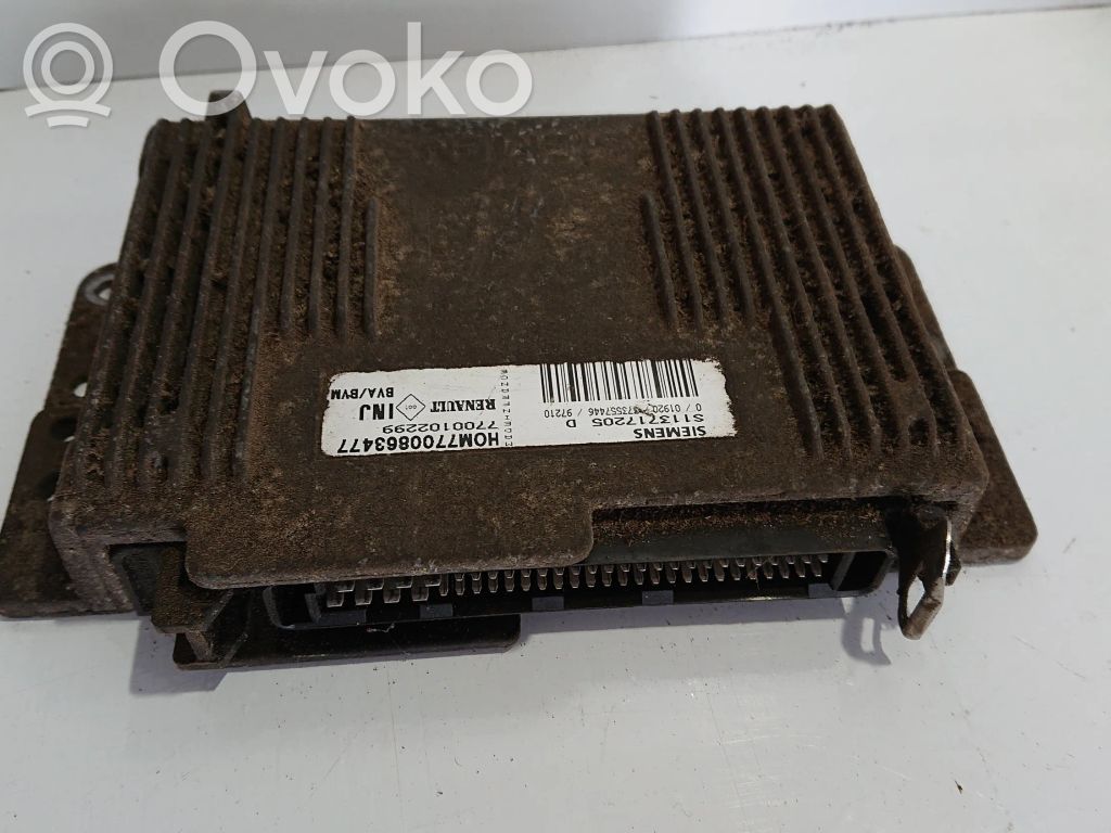 Engine control unit/module   7700102299,HOM7700863477,S113717205D