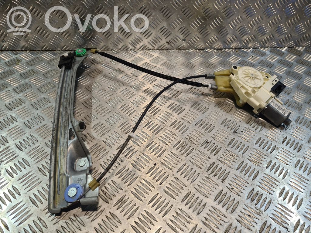 Renault Laguna III Mechanizm podnoszenia szyby tylnej bez silnika 