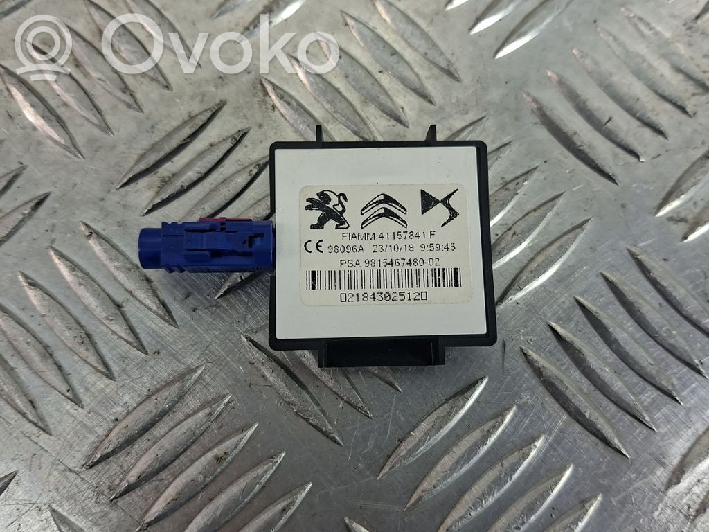 Peugeot 5008 II Antenna control unit 