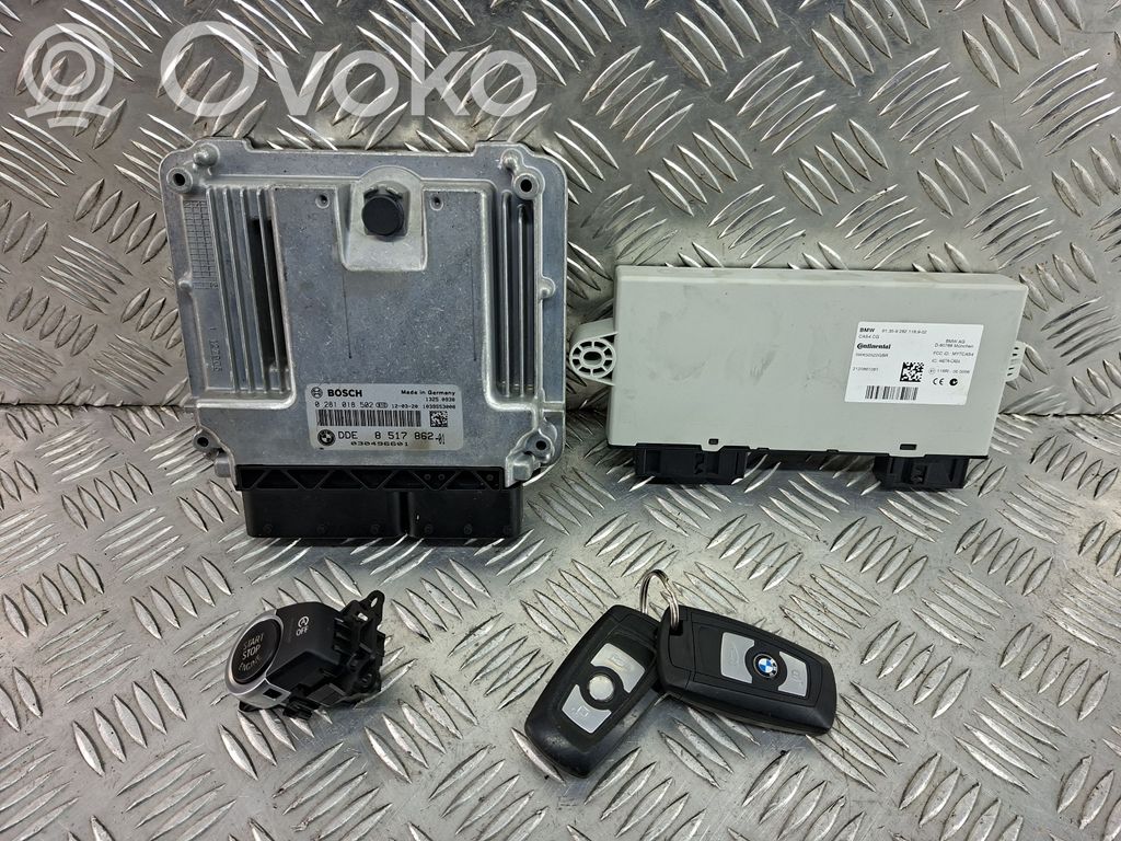 BMW X3 F25 Engine ECU kit and lock set 