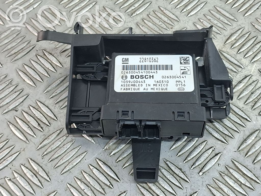 Opel Astra J Parking PDC control unit/module 