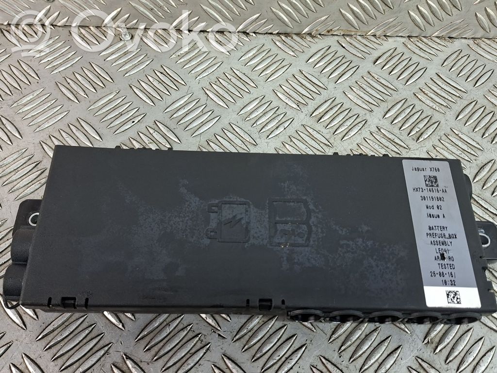 Jaguar XE Cableado positivo 