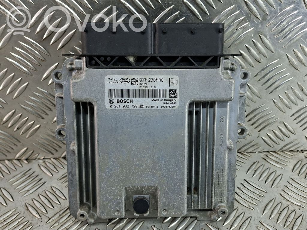 Jaguar XE Engine control unit/module 