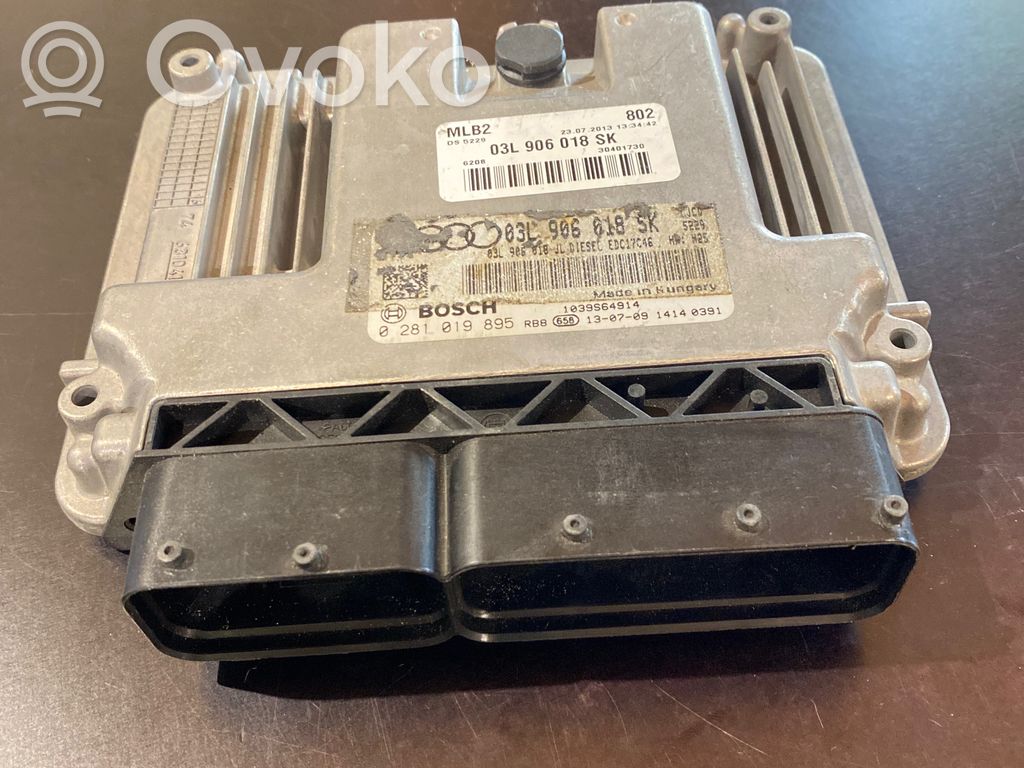 Audi A4 S4 B8 8K Engine control unit/module 