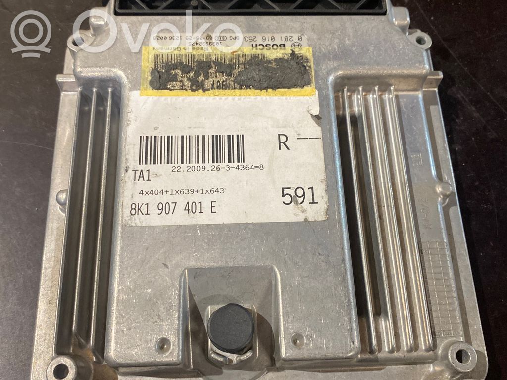 Audi A4 S4 B8 8K Engine control unit/module 