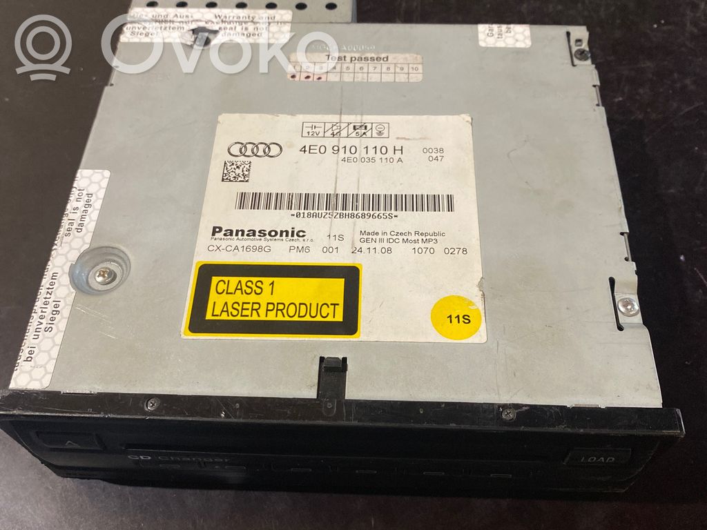 Audi A6 S6 C6 4F CD/DVD keitiklis 