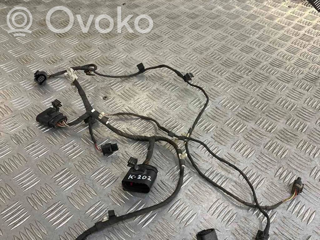 Audi Q7 4L Cableado del sensor de aparcamiento (PDC) 