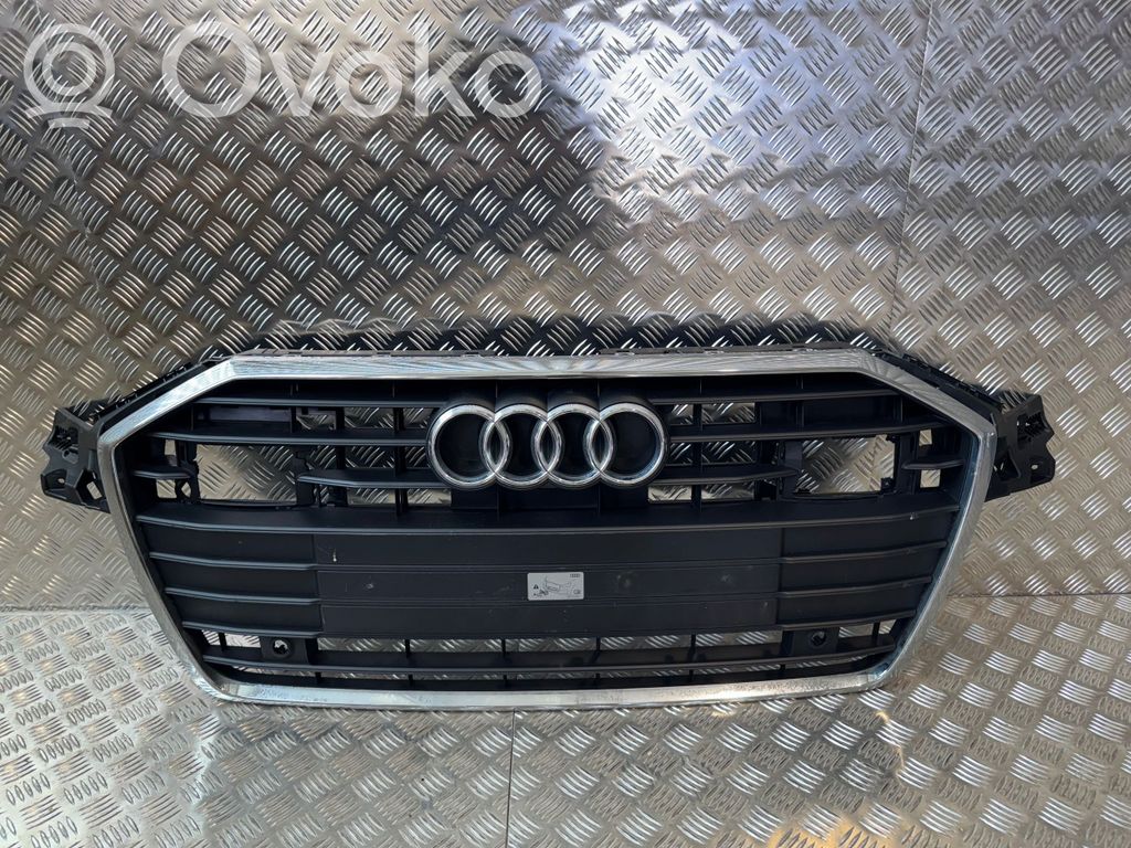 Audi A6 S6 C8 4K Etupuskurin ylempi jäähdytinsäleikkö 