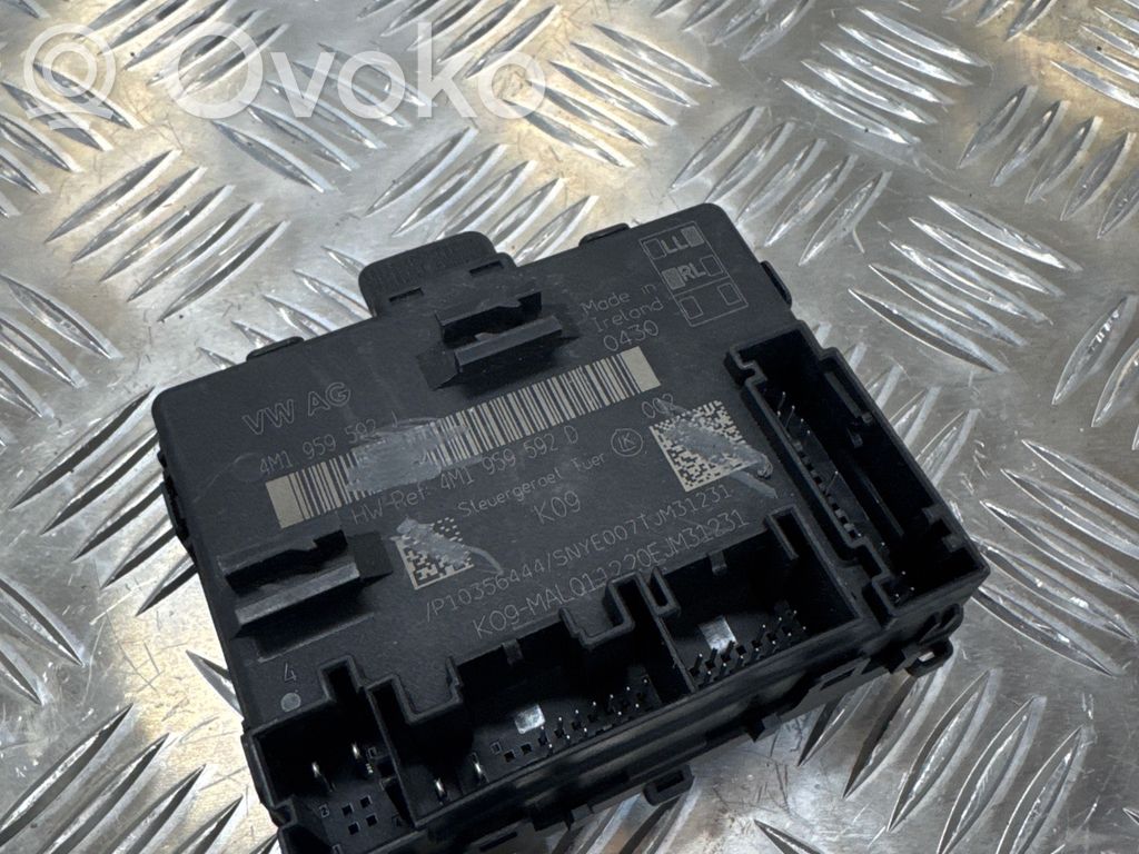 Audi A6 S6 C8 4K Door control unit/module 